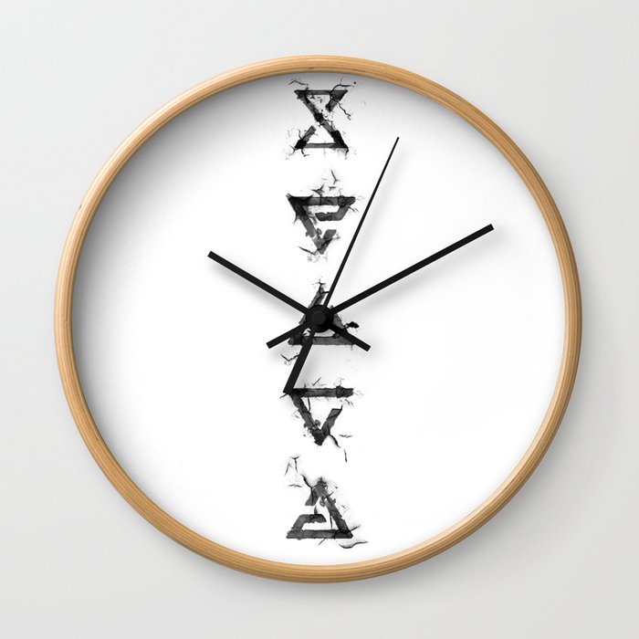 The Witcher Signs - vertical Wall Clock