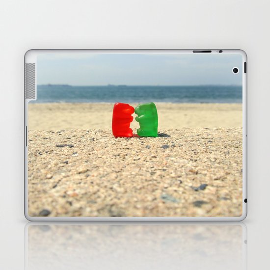 Gummy Bear Beach Kiss Laptop & iPad Skin