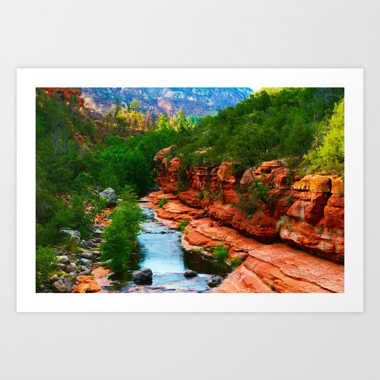 Cave Creek Art Print
