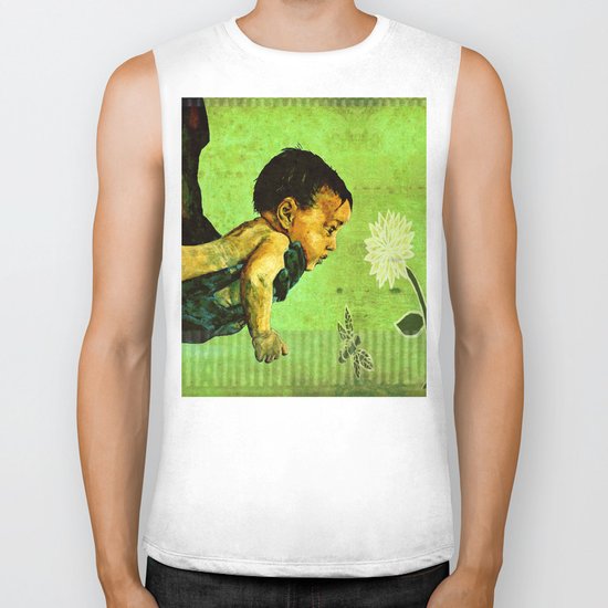 BEE tween worlds - infinity Biker Tank