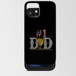 Number 1 dad prize Vintage Fathersday 2022 gifts iPhone Card Case