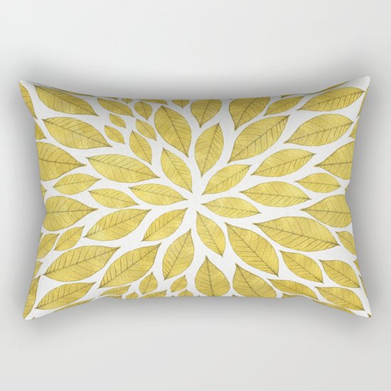 Petal Burst #25 Rectangular Pillow