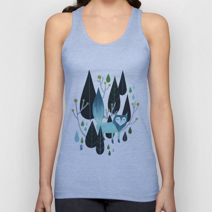 Foxy Forest Tank Top