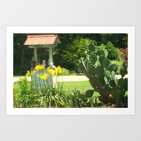 sunny day Art Print
