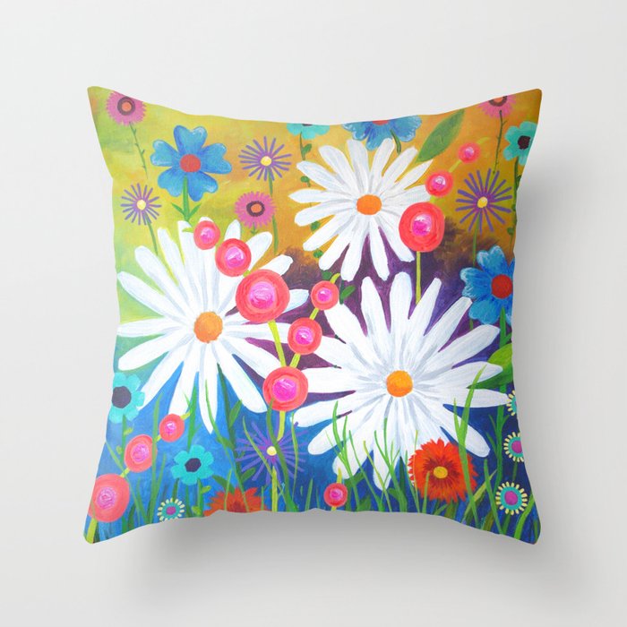 Spring Love Throw Pillow