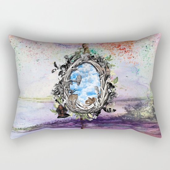 NATURE ANIMALS Rectangular Pillow