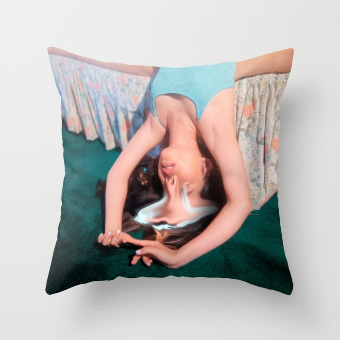 Cry it out Throw Pillow