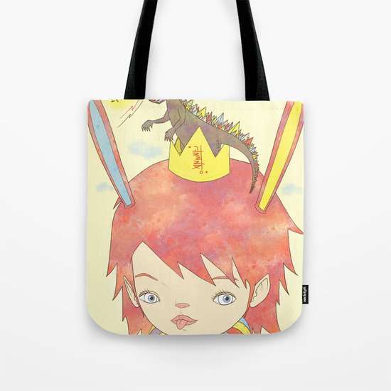 CROWN NEST - GOZILLA KING 고질라킹 Tote Bag