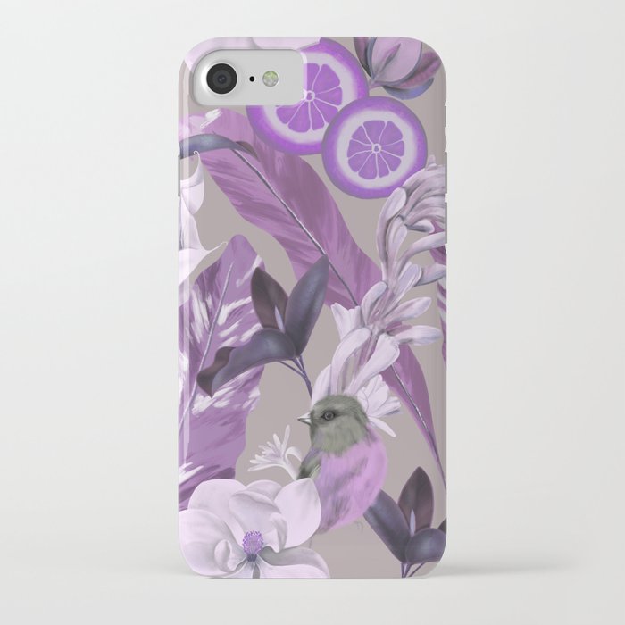 New Tropicals Purple iPhone Case