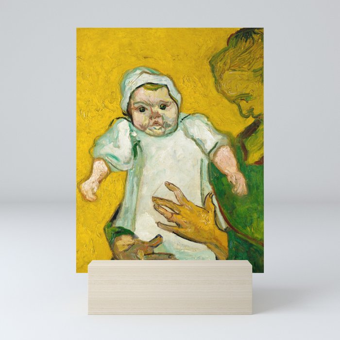 Madame Roulin and Her Baby by Vincent van Gogh, 1888 Mini Art Print
