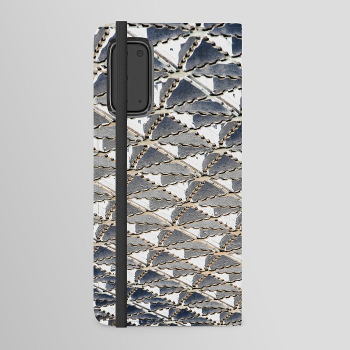 Scalloped Steel Portland Hawthorne Bridge Abstract Inverted Android Wallet Case