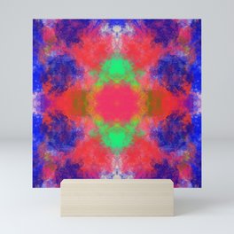 5  | Tie Dye | Abstract Psychedelic Art | 210628 | Kaleidoscope Mini Art Print