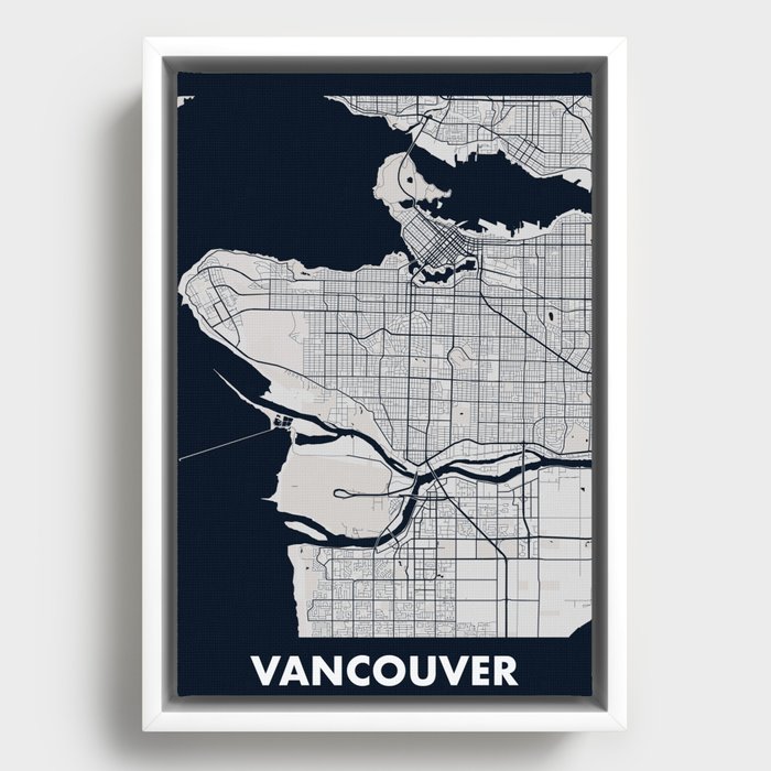 Vancouver Framed Canvas