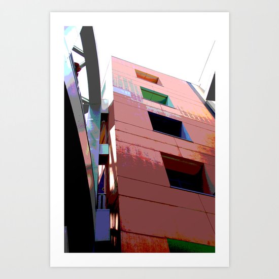 Blocks Art Print