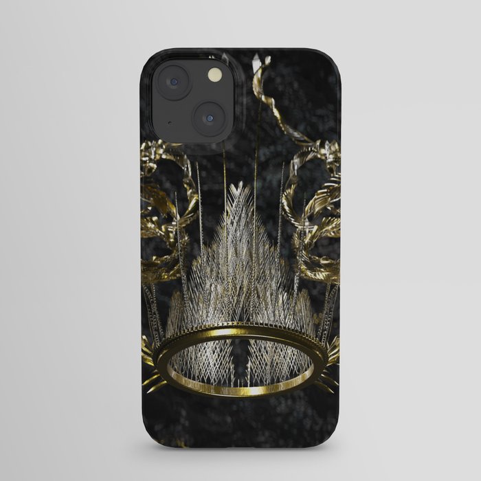 Gold Crown 1 iPhone Case
