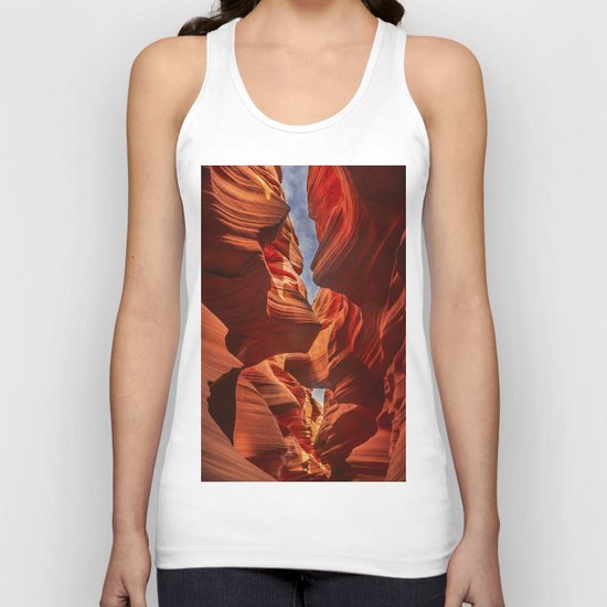 Lower Antelope Canyon, Arizona, USA Unisex Tank Top