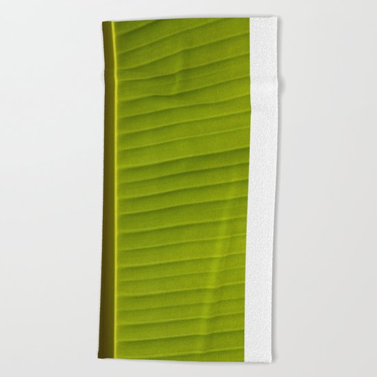 Banana Leaf II Beach Towel