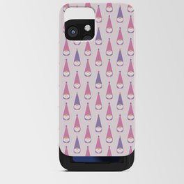 Gnomes Polka dot pattern. Digital Illustration background iPhone Card Case