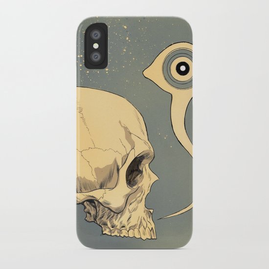 Untitled (skull) iPhone Case