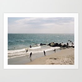 Day at The Beach | 35mm Film Photography Art Print