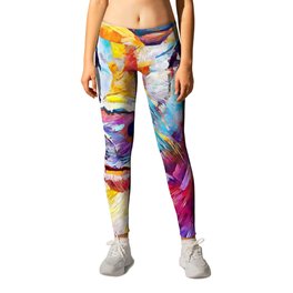Jersey Cow Leggings | Livestock, Milk, Grazing, Countryside, Painting, Jersey, Nature, Agriculture, Farming, Dairy 