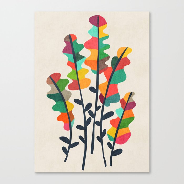 Flower from the meadow Canvas Print