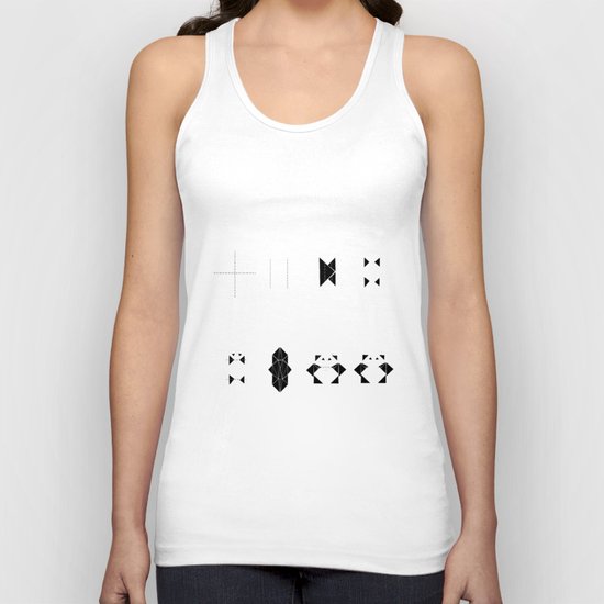 PANDA Unisex Tank Top
