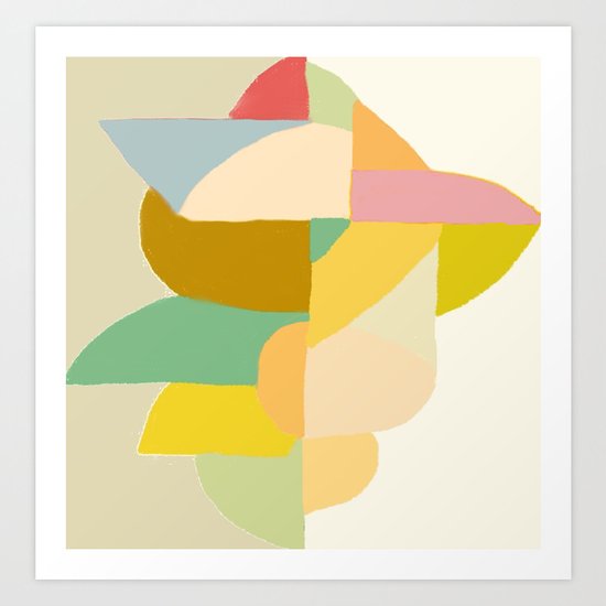la formation du jour Art Print