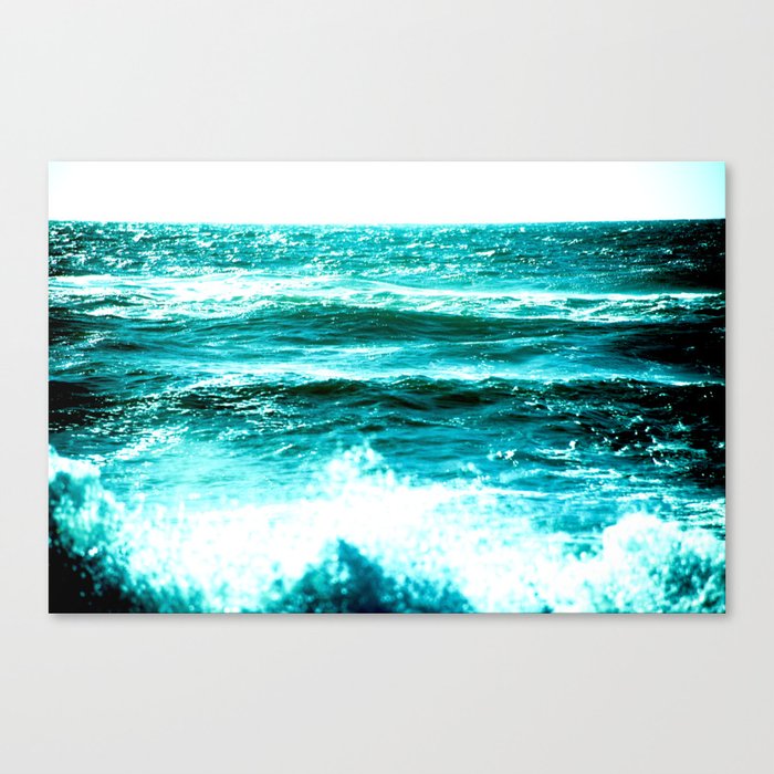 California Ocean Waves Canvas Print