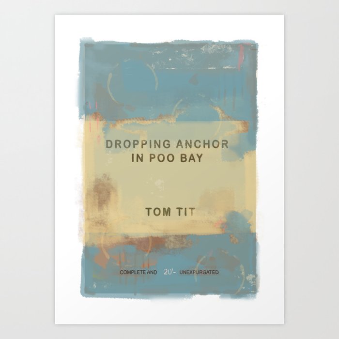 Tom Tit - Dropping Anchor Art Print