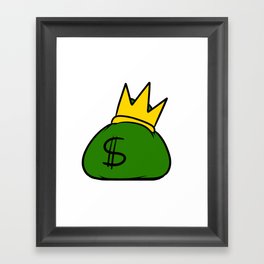 money Framed Art Print