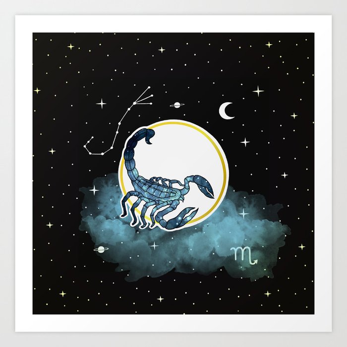 Scorpio [Zodiac Signs]  Art Print