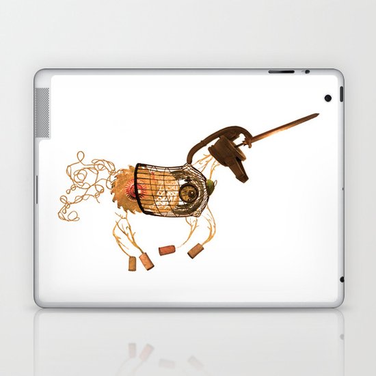 Steampunk Unicorn Laptop & iPad Skin