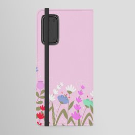 flowers Android Wallet Case