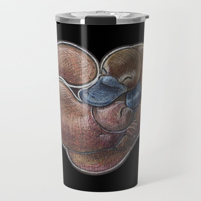 Platypus Romance Travel Mug
