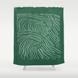 Seagrass: Matisse Mid-Century Edition Shower Curtain