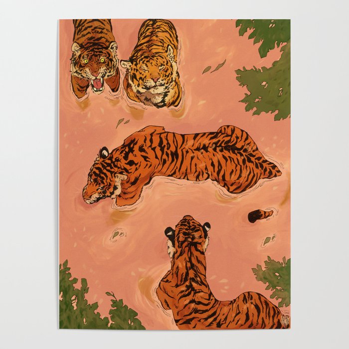 Tiger Beach Poster