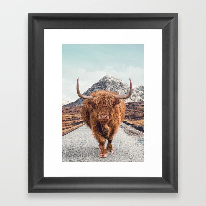 Glencoe Framed Art Print