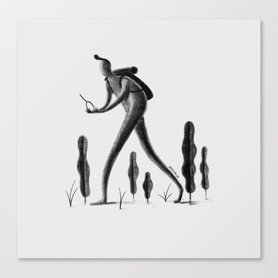 Explorador Canvas Print
