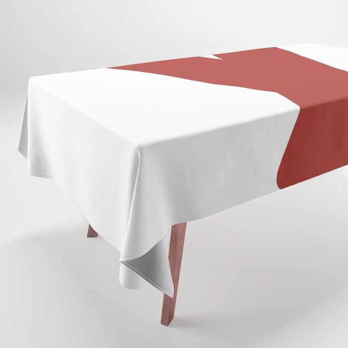 y (Maroon & White Letter) Tablecloth