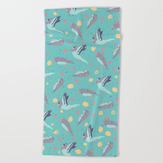 Take Flight Design Beach Towel