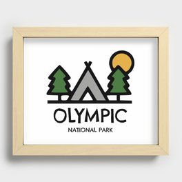 Olympic National Park Recessed Framed Print