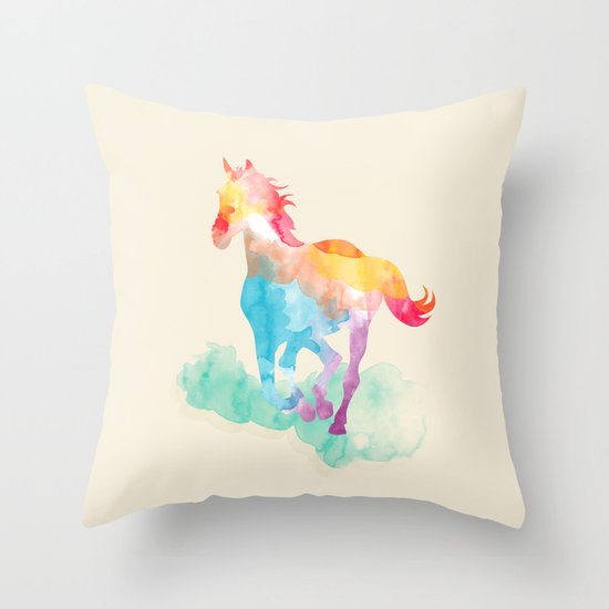 horse Throw Pillow