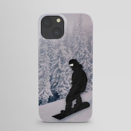 Snowboarding iPhone Case