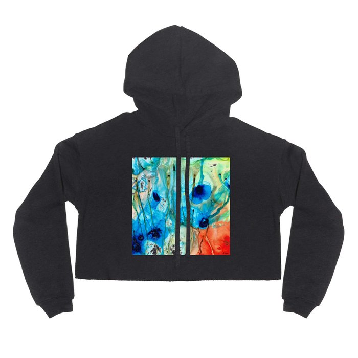 Unique Art - A Touch Of Red - Sharon Cummings Hoody