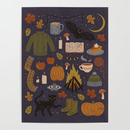 Autumn Nights Poster