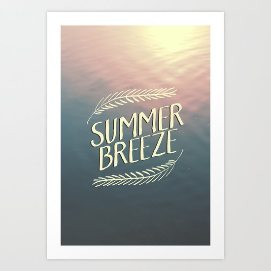 Summer Breeze II Art Print