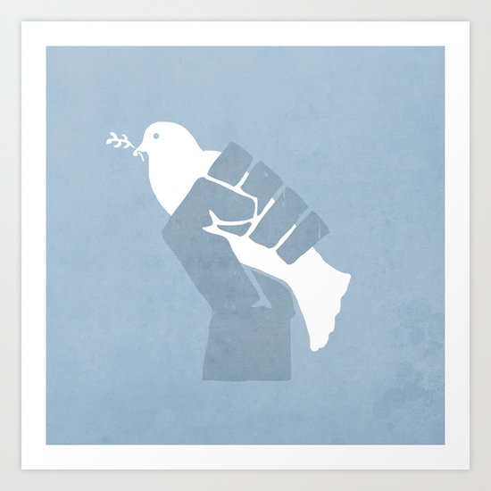 Obtain Peace Revolution Art Print