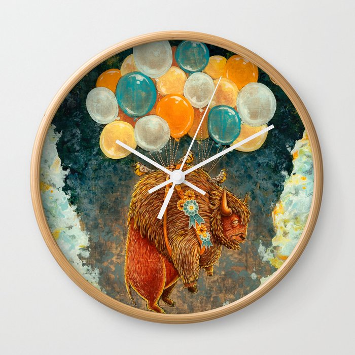 Reach for the Stars Wall Clock