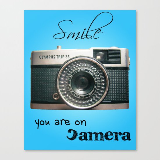 Smile Canvas Print